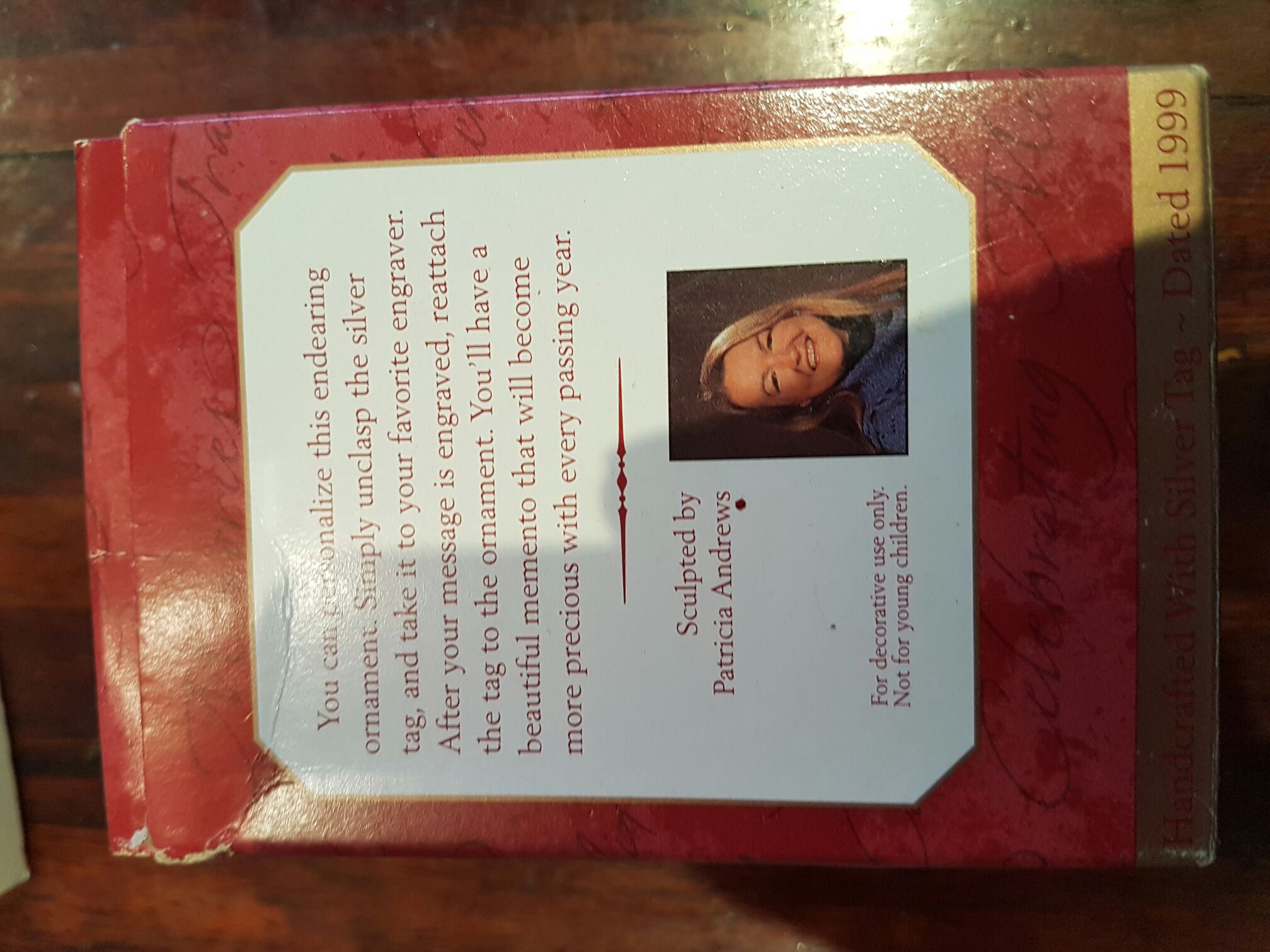 Baby’s First Christmas  (Child’s Age Collection) ornament collectible [Barcode 015012493542] - Main Image 2