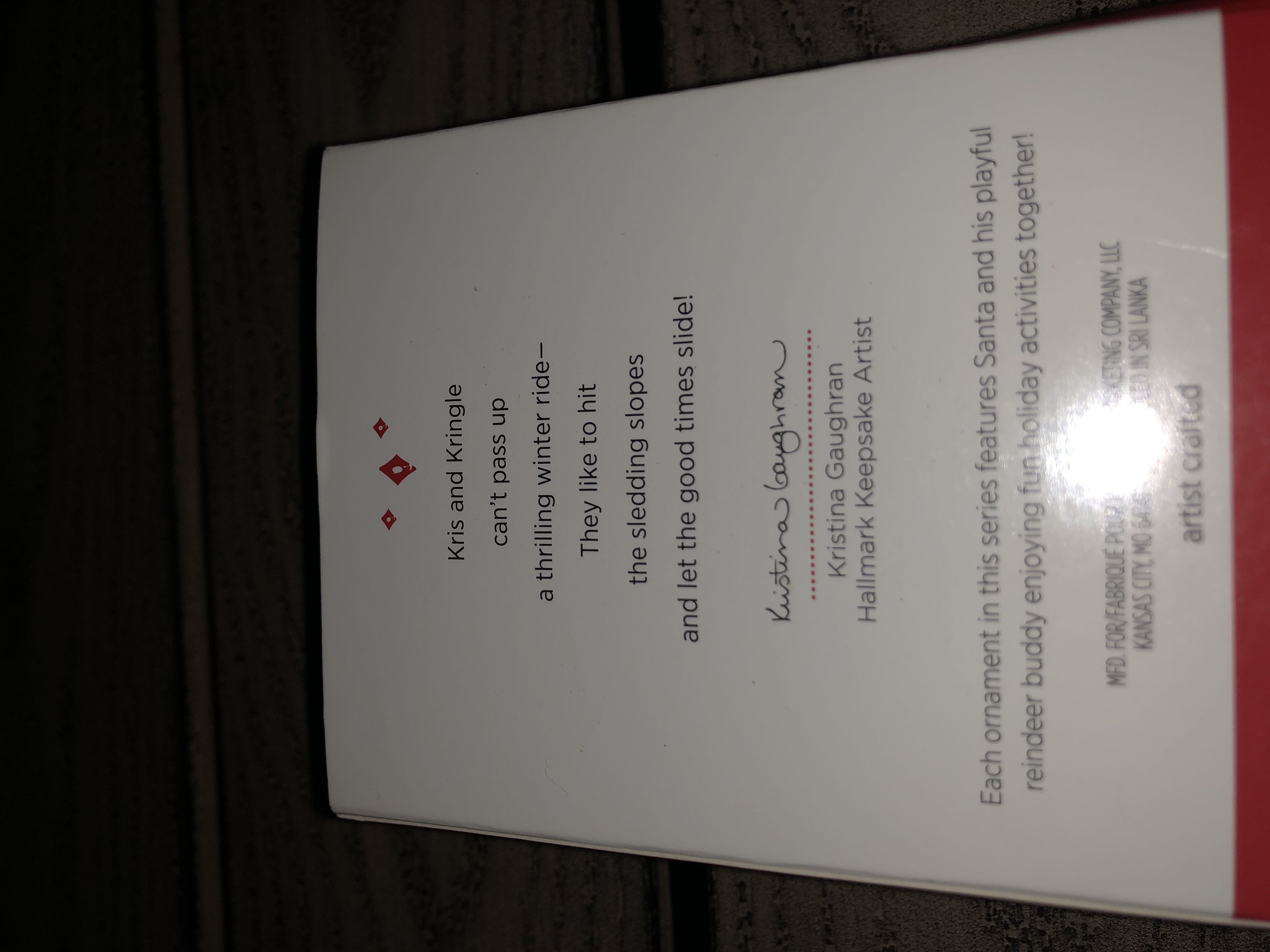 Kringle And Kris - Kringle And Kris (Santa) ornament collectible [Barcode 795902479466] - Main Image 3