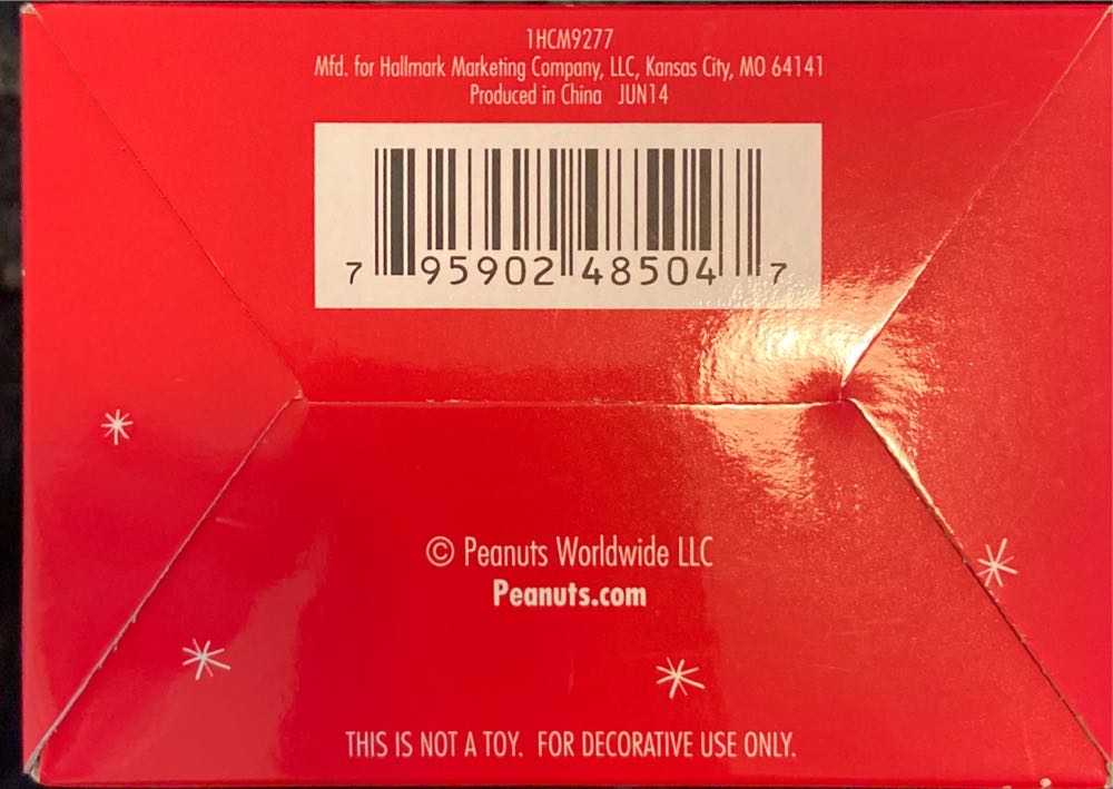 Peanuts Charlie Brown Redbox - Peanuts Gang (Peanuts) ornament collectible [Barcode 795902485047] - Main Image 4