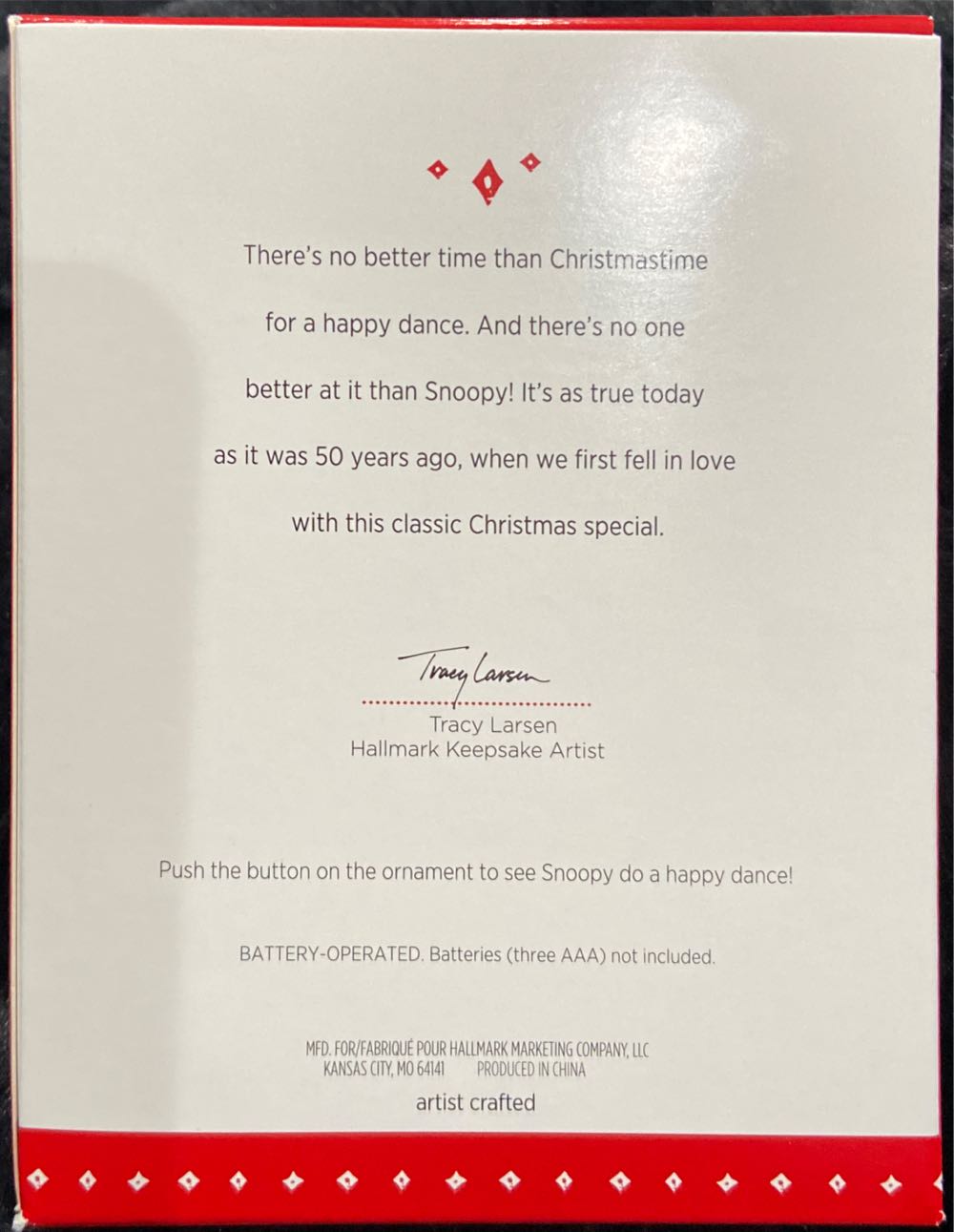 50 Years Of A Charlie Brown Christmas - The Peanuts Gang (Peanuts) ornament collectible [Barcode 795902489229] - Main Image 2