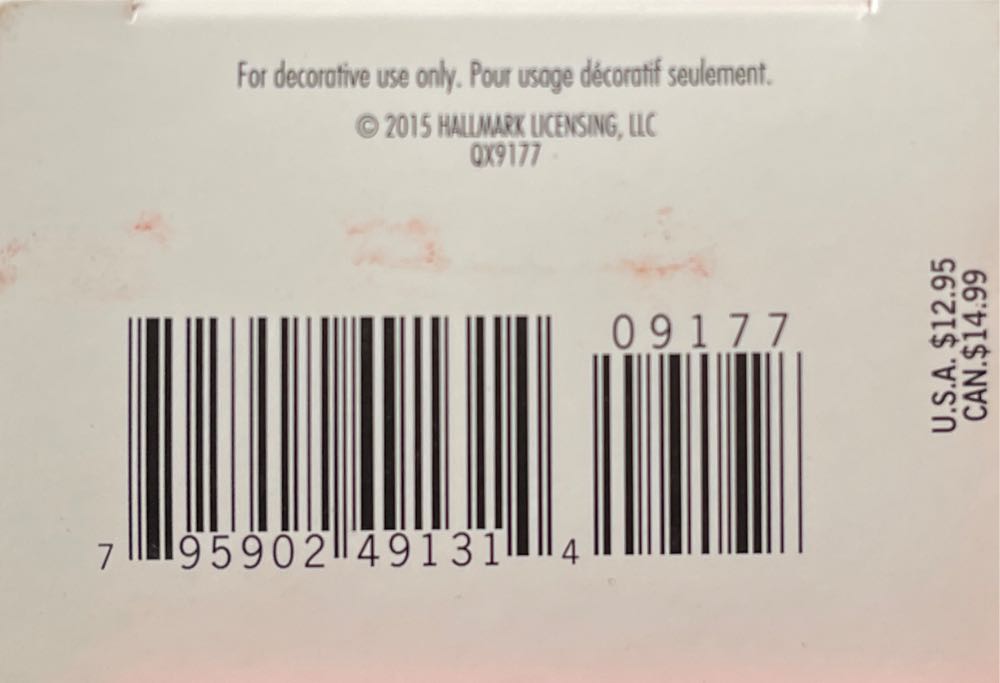 Christmas Cupcakes #6 (2015) Tasty Tannenbaum - Christmas Cupcakes (Cupcakes) ornament collectible [Barcode 795902491314] - Main Image 3