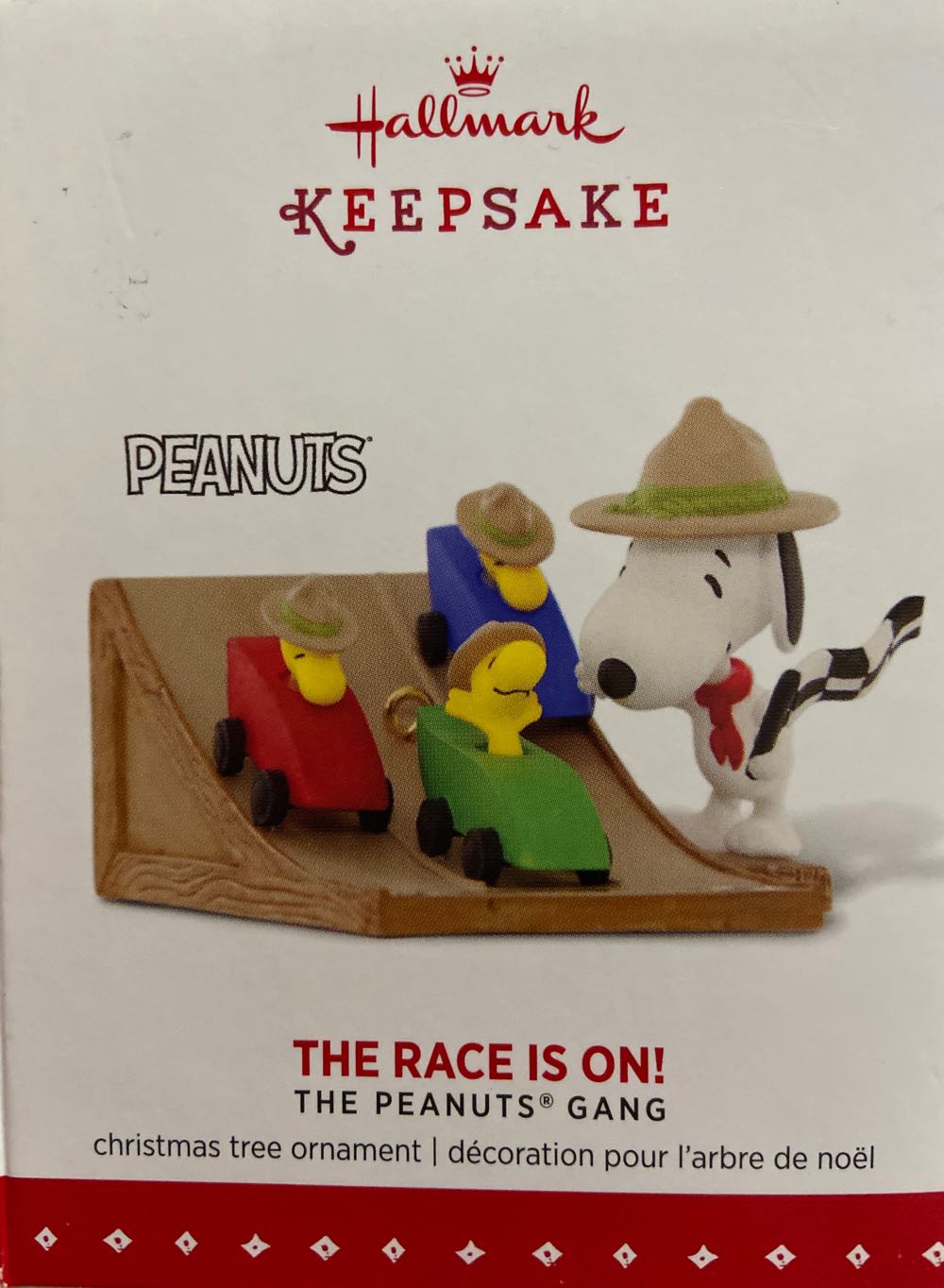 BS2015 The Race Is On! - Snoopy & The Beagle Scouts (Peanuts - The Peanuts Gang) ornament collectible [Barcode 795902491697] - Main Image 2