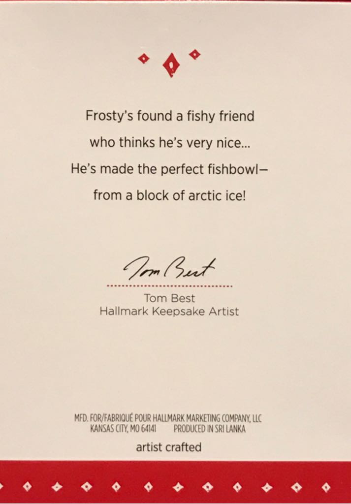 Frosty Friends 2015 - Frosty Friends (Frosty Friends) ornament collectible [Barcode 795902492663] - Main Image 2