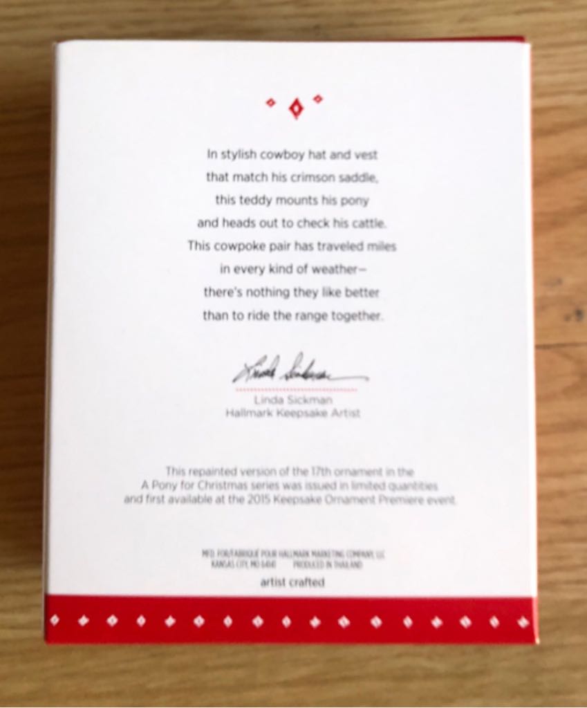 A Pony For Christmas #17 Repaint - A Pony For Christmas (A Pony For Christmas) ornament collectible [Barcode 795902492816] - Main Image 2