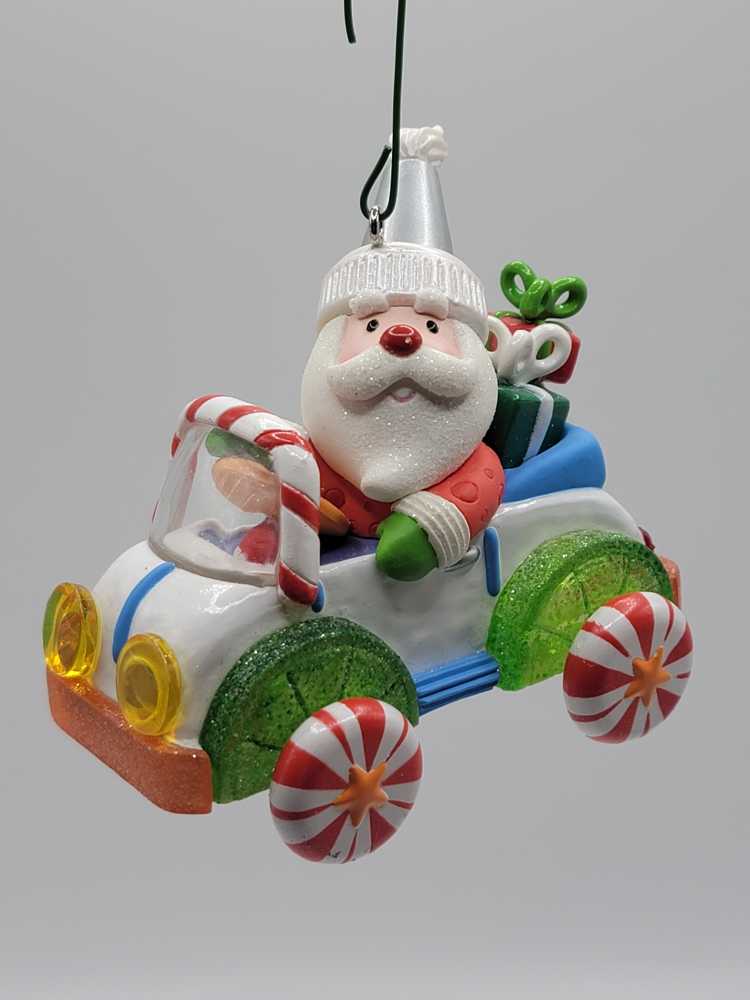 Santa’s Sweet Ride #1 - Santa’s Sweet Ride (Hallmark Keepsake Collectors Series) ornament collectible [Barcode 795902981785] - Main Image 4