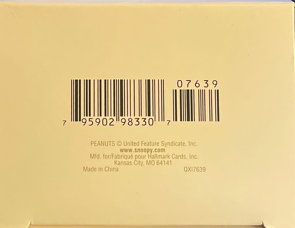 What Christmas Is All About - The Peanuts Gang (Peanuts) ornament collectible [Barcode 795902983307] - Main Image 4