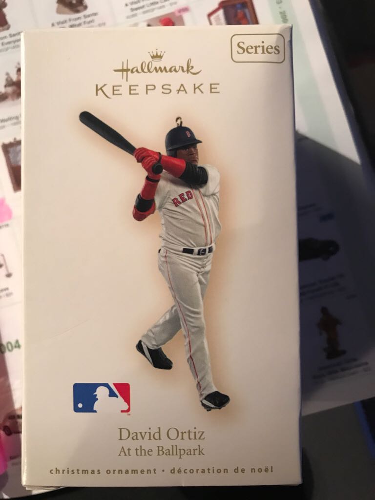 David Ortiz - At the Ballpark (Baseball) ornament collectible [Barcode 795902986506] - Main Image 2