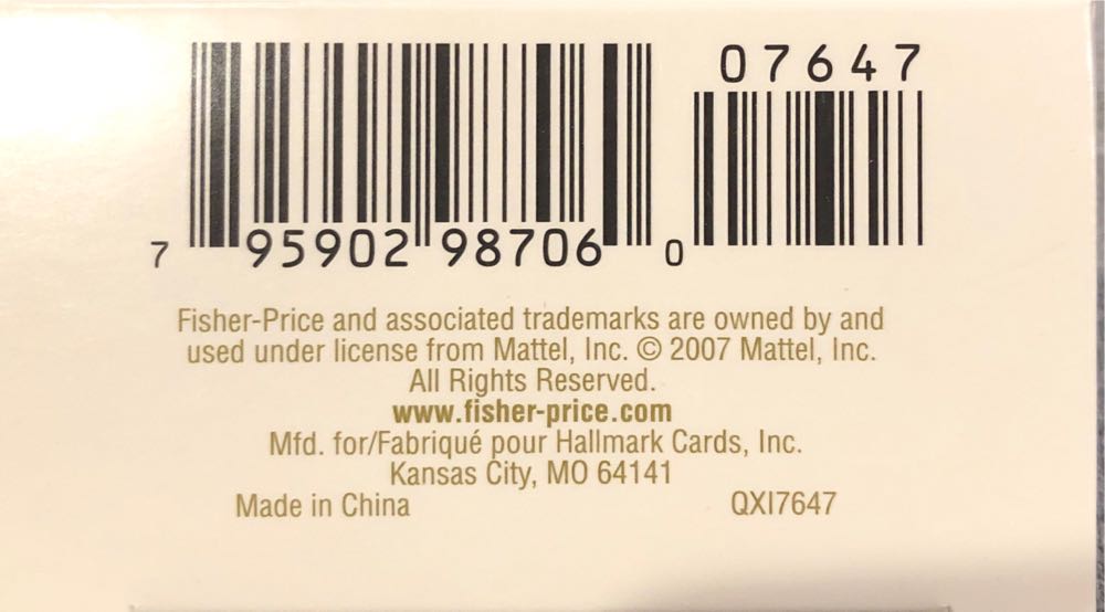 See ’n Say - Fisher Price (Magic - Sound & Motion) ornament collectible [Barcode 795902987060] - Main Image 3