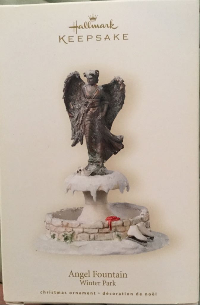 Angel Fountain - Winter Park (Winter Park) ornament collectible [Barcode 795902990336] - Main Image 1