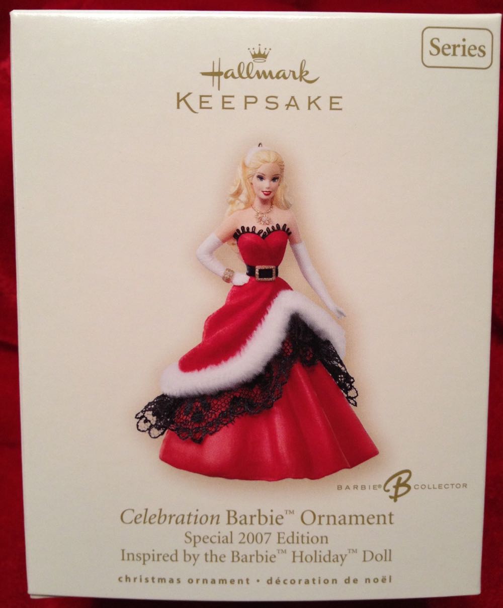 Barbie Celebration #8 2007 - Celebration Barbie Ornament Series (Barbie) ornament collectible [Barcode 795902990695] - Main Image 4