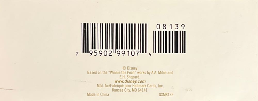 Catching Snowflakes - Winnie the Pooh (Winnie the Pooh) ornament collectible [Barcode 795902991074] - Main Image 4