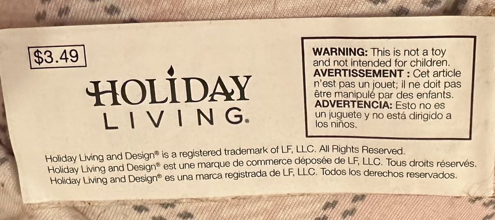 Holiday Living Ornaments  ornament collectible [Barcode 805780327398] - Main Image 4