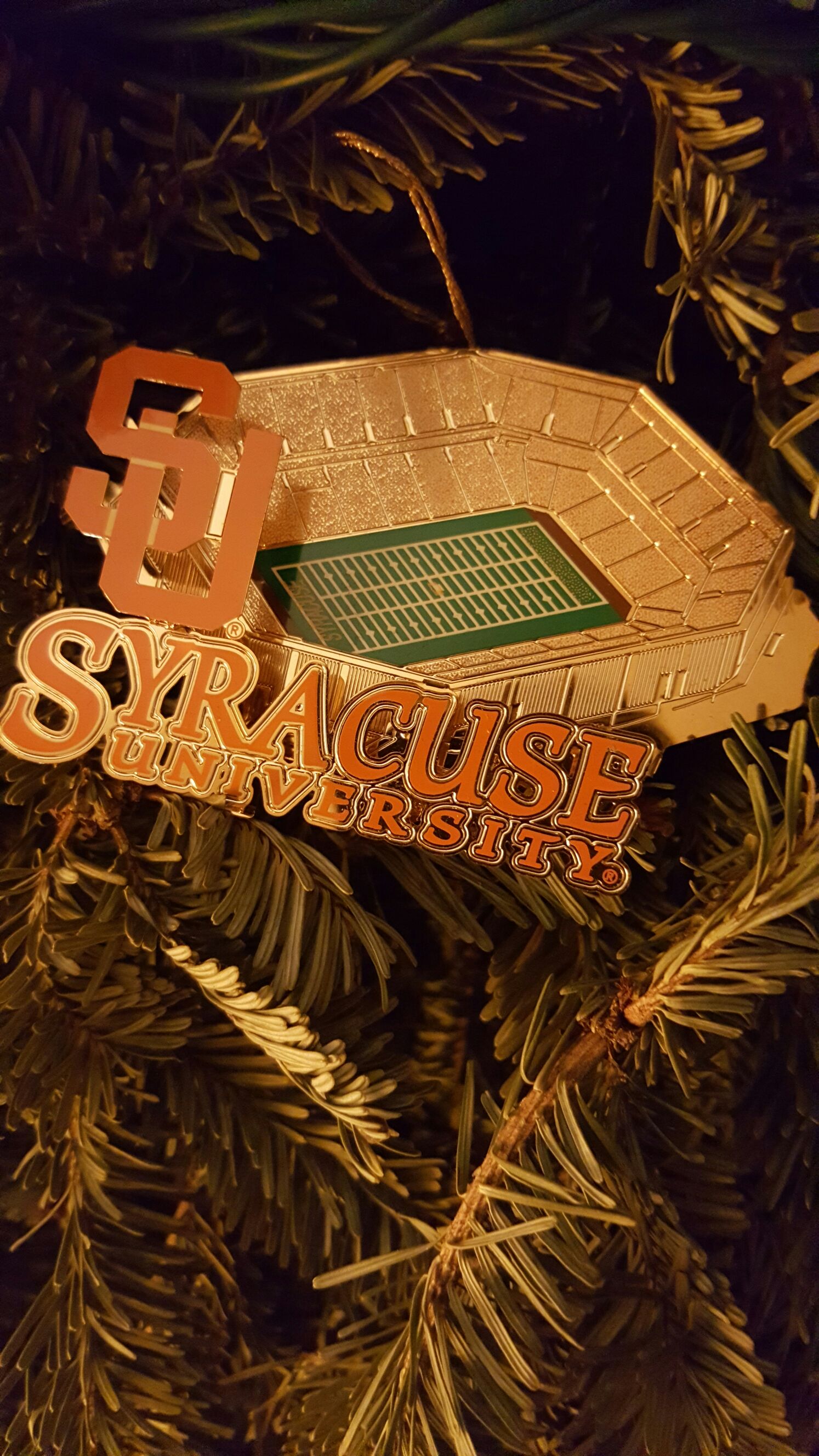 Syracuse 2D Stadium  (Syracuse) ornament collectible [Barcode 829846080690] - Main Image 2