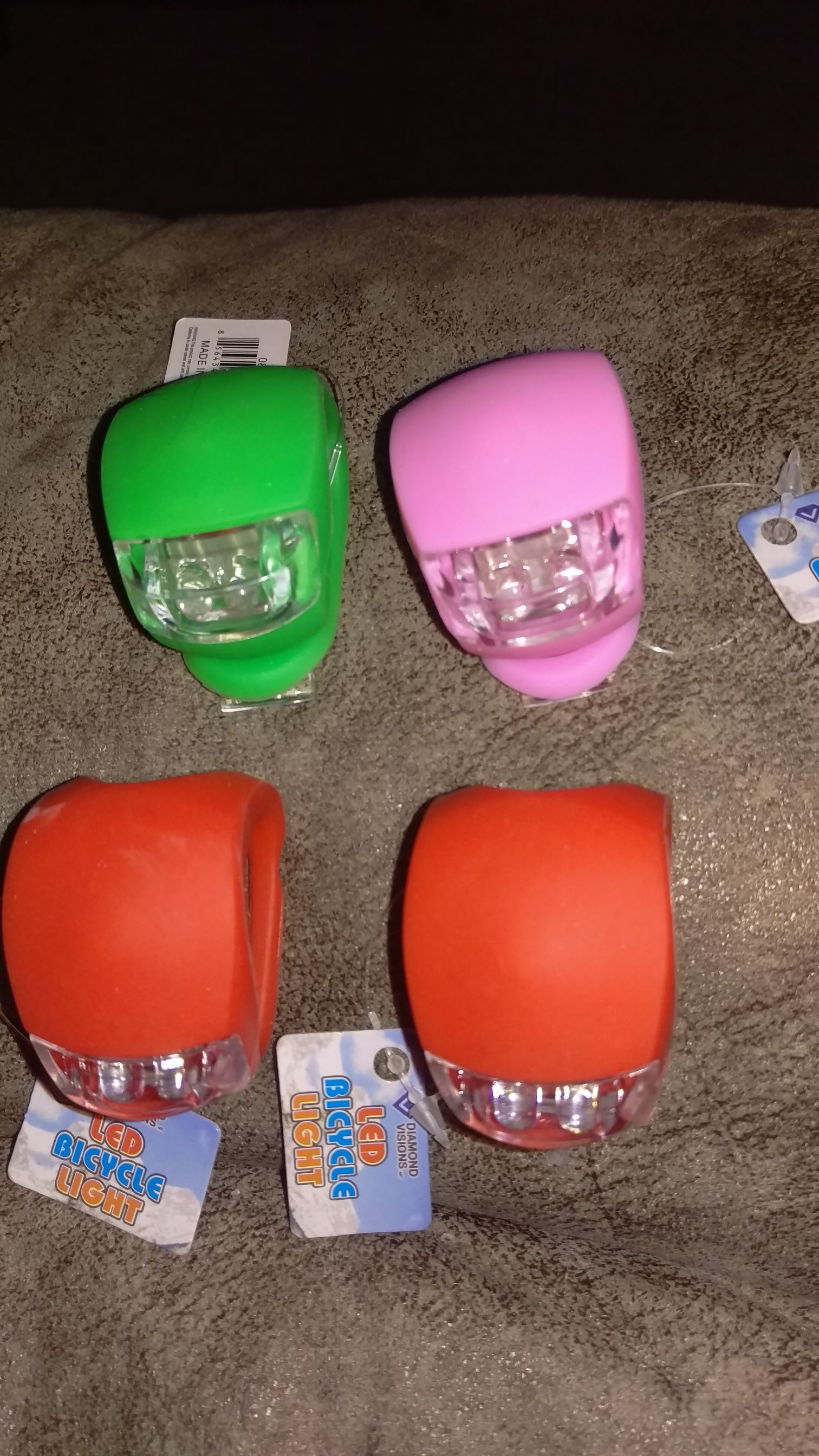 LED Bicycle Light  (LED Light) ornament collectible [Barcode 856434017226] - Main Image 2