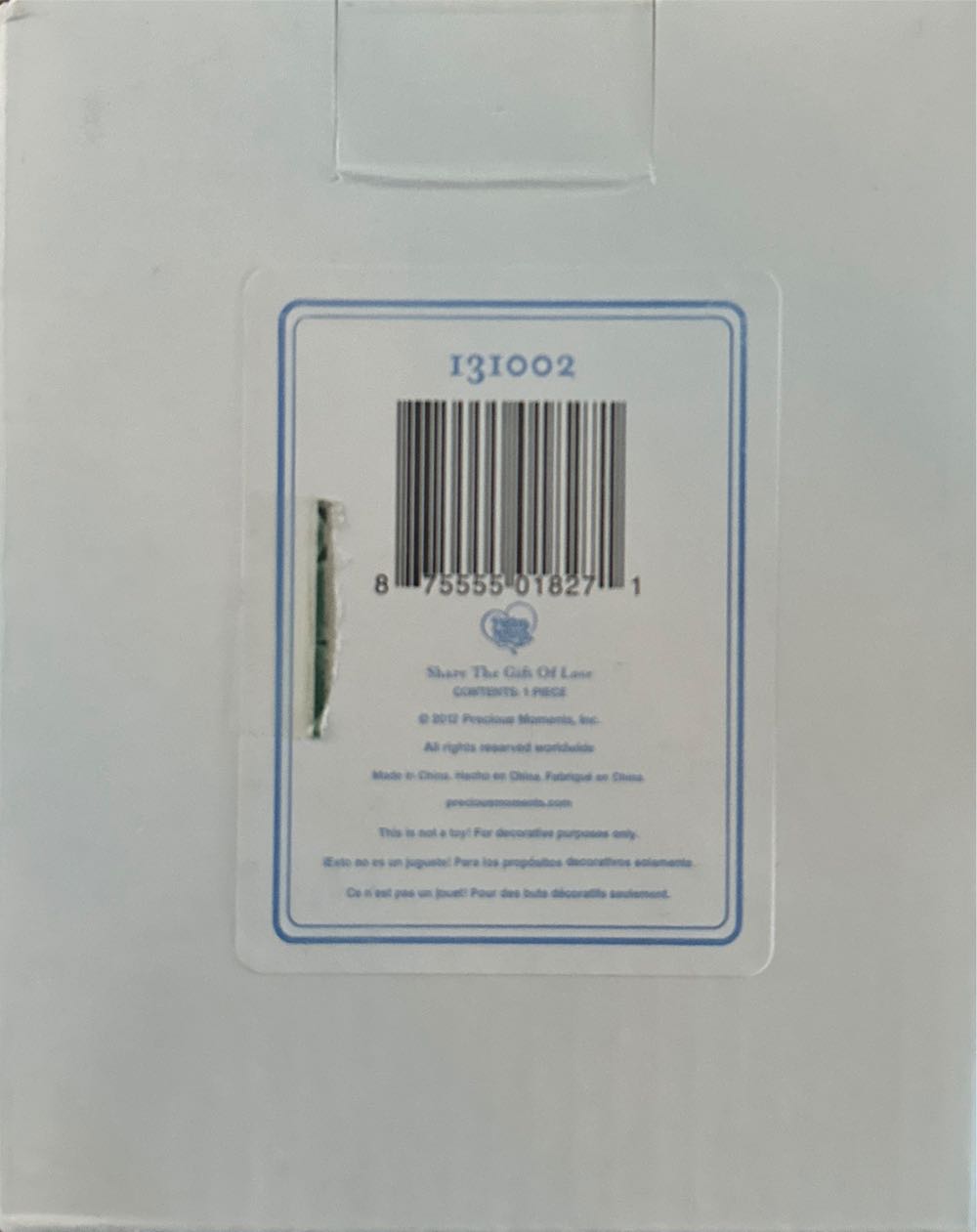 Peace On Earth And Goodwill To All - Precious Moments Ornaments (Christmas) ornament collectible [Barcode 875555018271] - Main Image 4