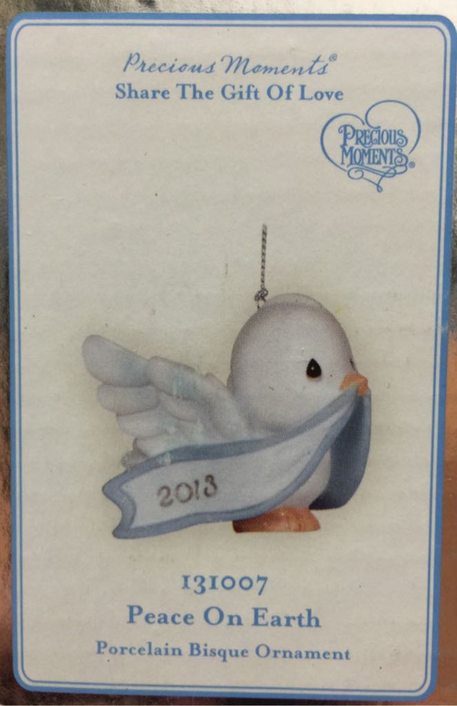 Peace on Earth  (Birds) ornament collectible [Barcode 875555018325] - Main Image 1