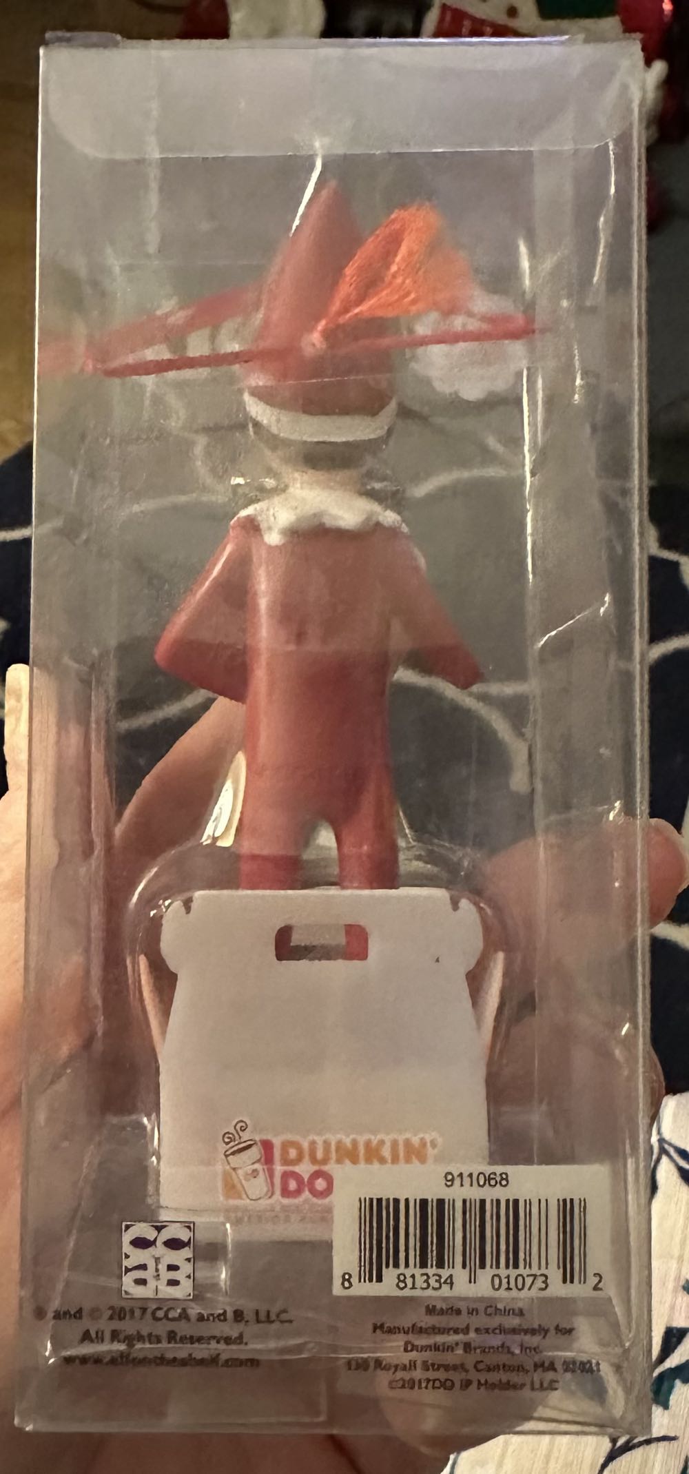 DD’s Elf On The Shelf Holiday Ornament   ornament collectible [Barcode 881334010732] - Main Image 4