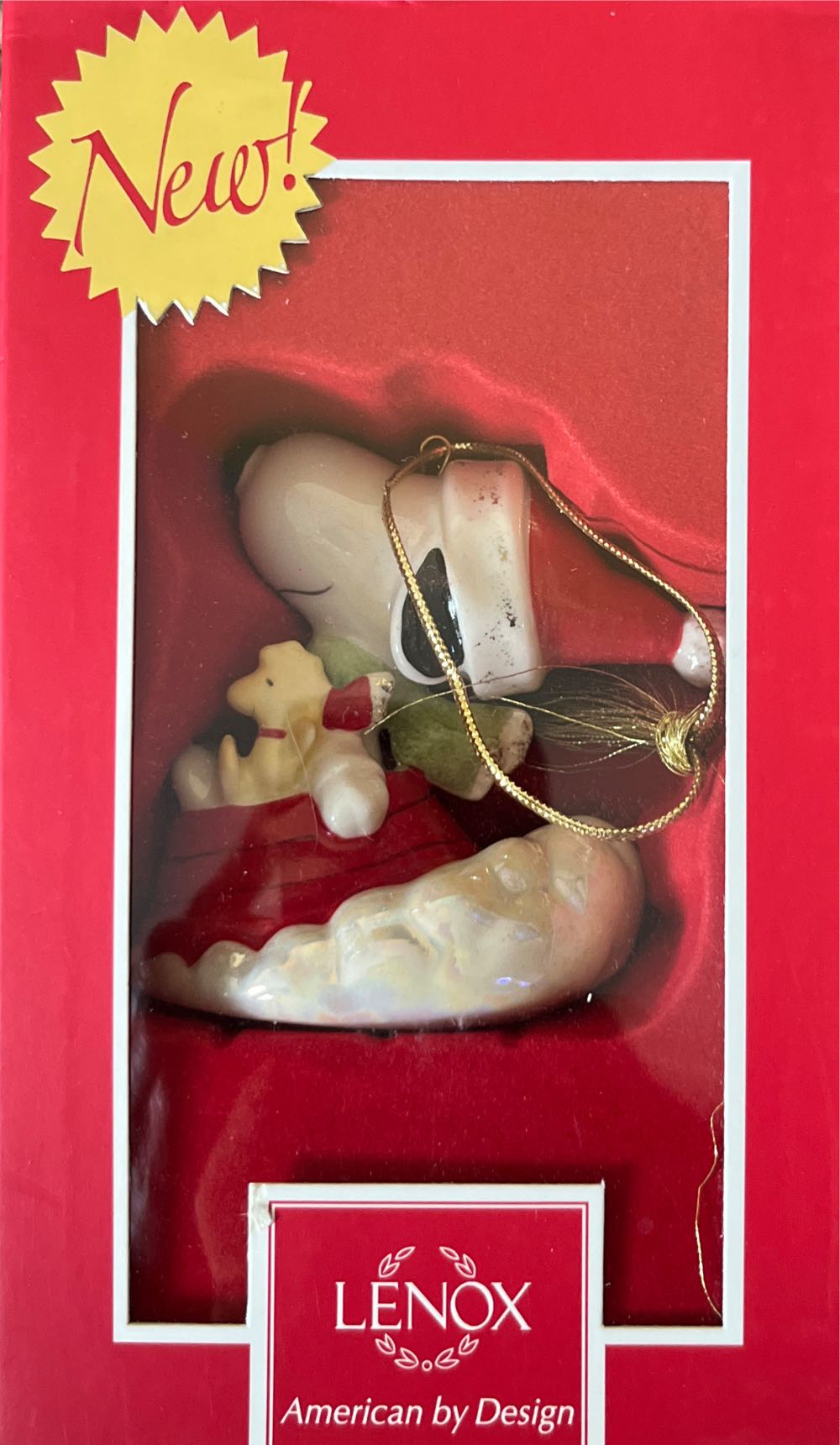 Sledding With Snoopy - Whimsical Snoopy Ornaments (Peanuts) ornament collectible [Barcode 882864530790] - Main Image 3