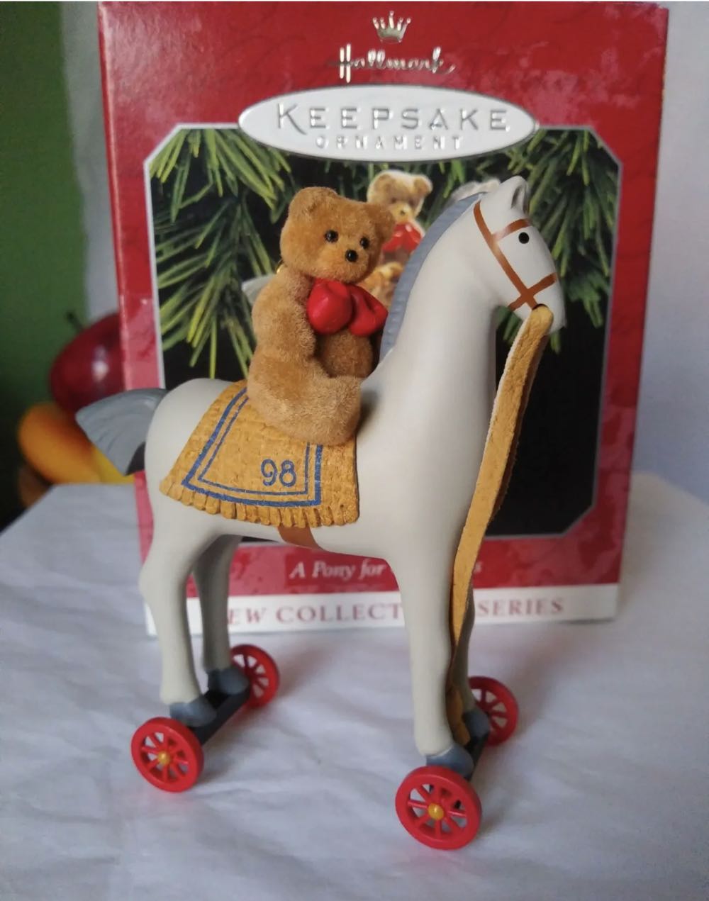 A Pony For Christmas #1 1998 - A Pony For Christmas (A Pony For Christmas) ornament collectible [Barcode 015012495423] - Main Image 3