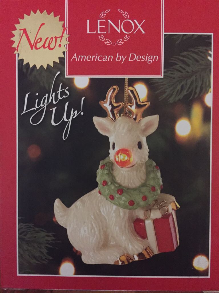 Blinking All The Way Reindeer - American by Design ornament collectible [Barcode 882864556752] - Main Image 1