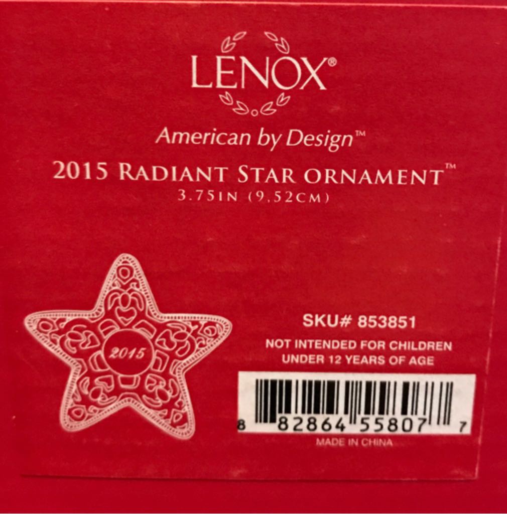 Radiant Star - Jeweled Star (3D Stars) ornament collectible [Barcode 882864558077] - Main Image 2