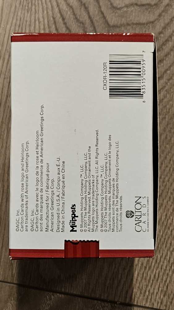 Animal - The Muppet Show (The Muppets) ornament collectible [Barcode 883515009597] - Main Image 3