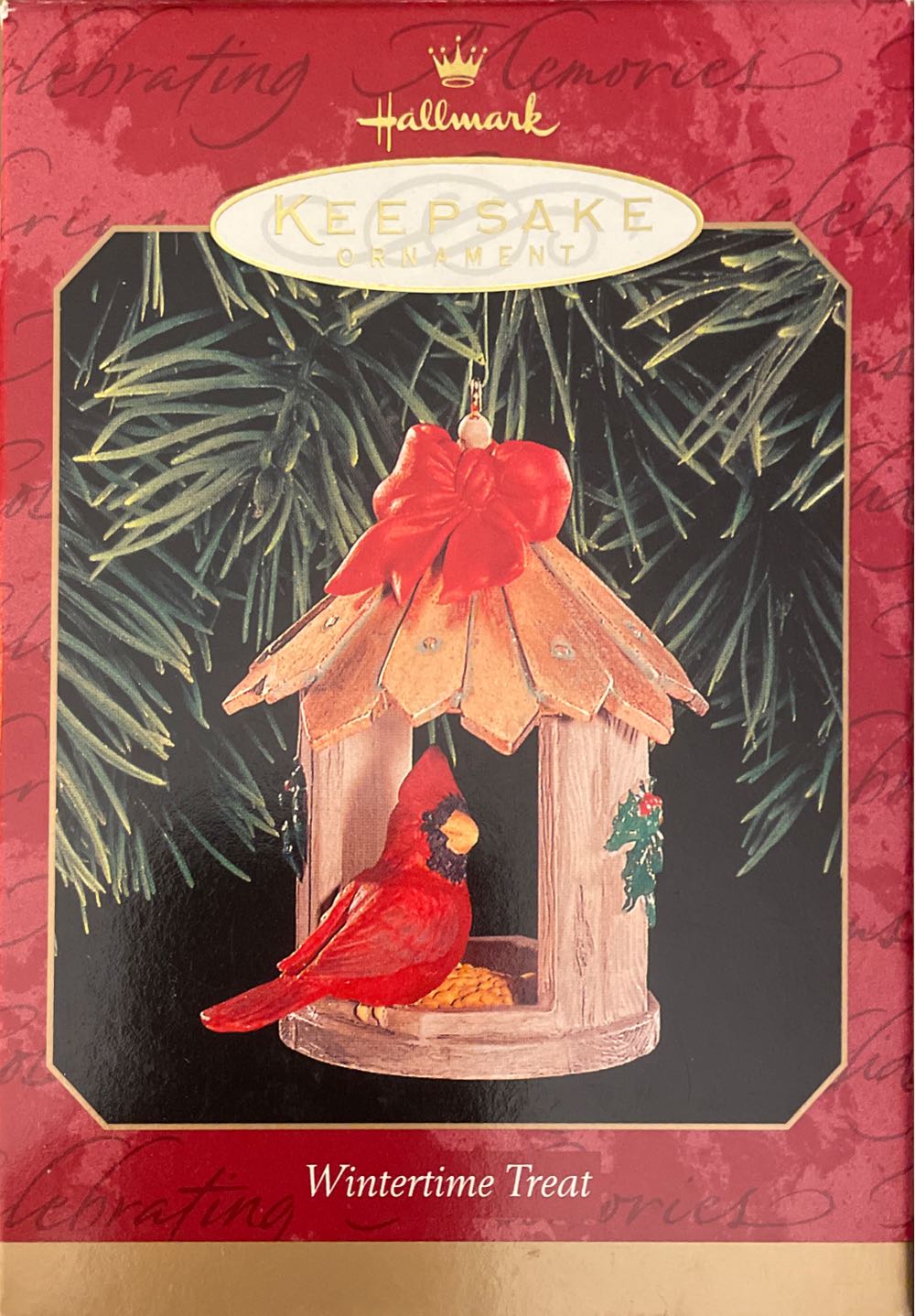 Wintertime Treat - Nature (Bird, Bird Feeder) ornament collectible [Barcode 015012502053] - Main Image 2