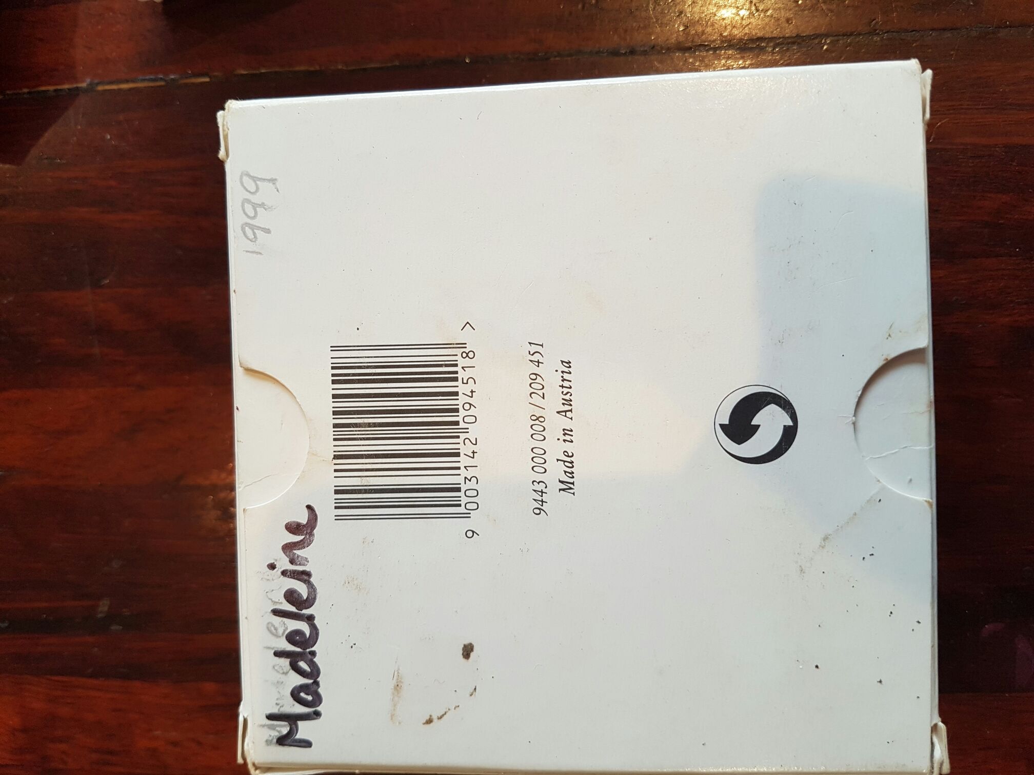 Swarovski Christmas Memories Candy Cane Ornament  ornament collectible [Barcode 9003142094518] - Main Image 2