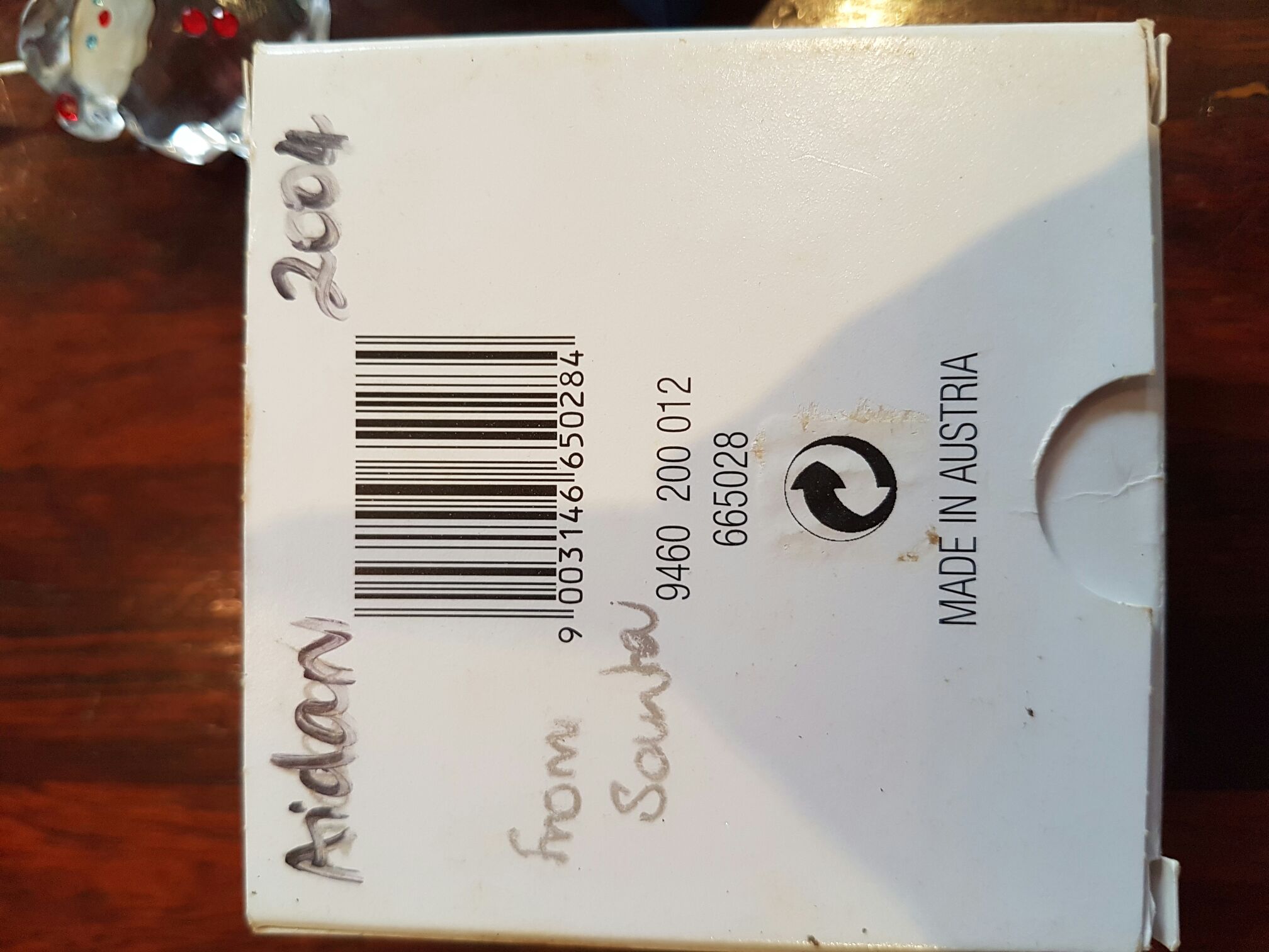 Snowman  ornament collectible [Barcode 9003146650284] - Main Image 2