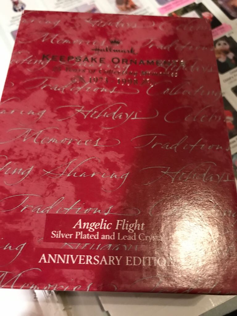 Angelic Flight - Silverplated Limited Edition Angel  - 25th Anniversary (Keepsake Ornament) ornament collectible [Barcode 015012510386] - Main Image 2