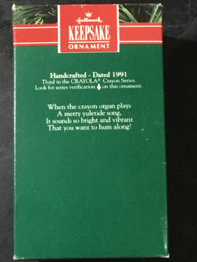 Bright Vibrant Carols - Crayola (Crayons, Piano, Bear) ornament collectible - Main Image 2