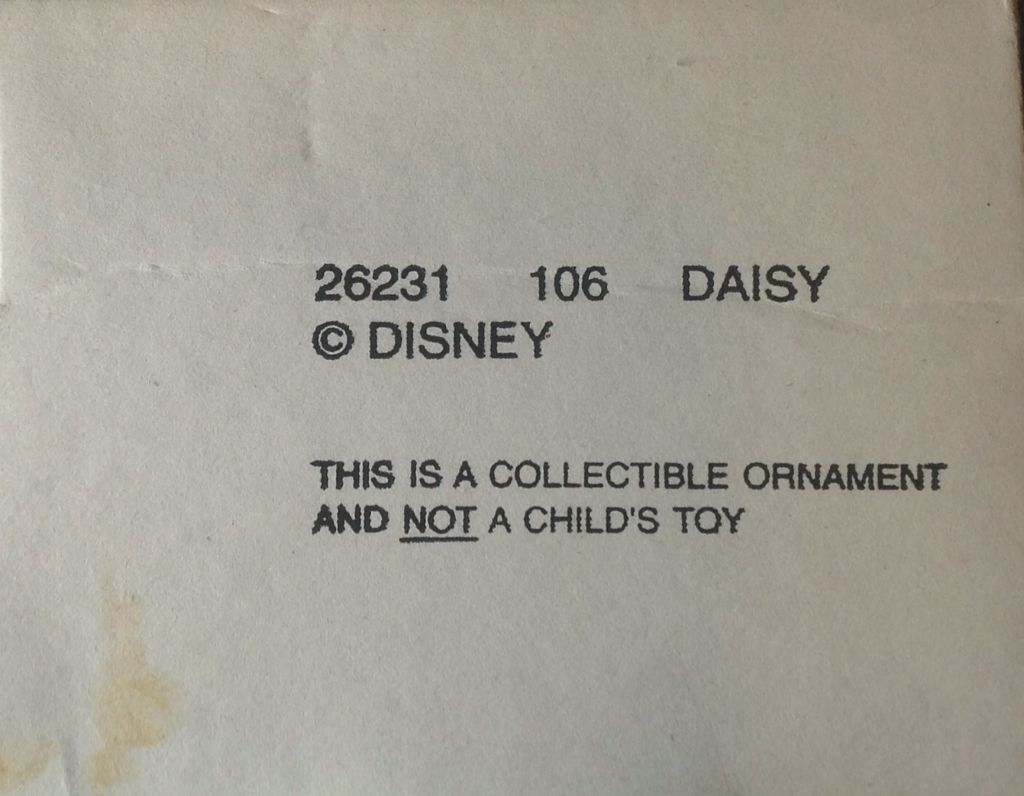 Daisy - Disney’s Christmas Collection (Mickey And Friends) ornament collectible - Main Image 2