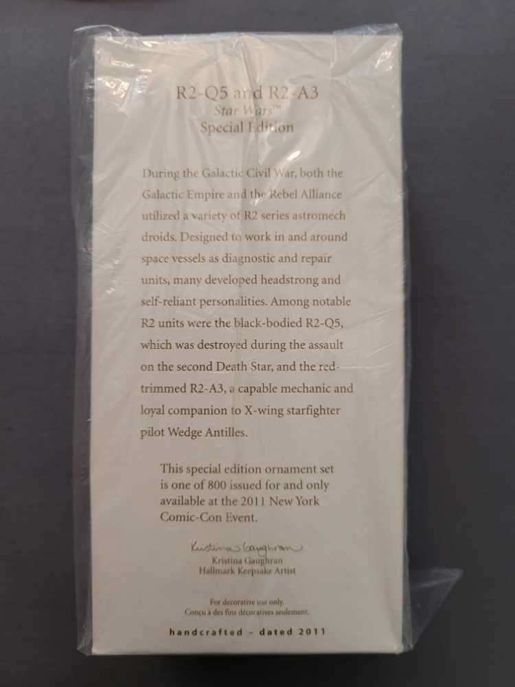 R2-Q5 and R2-A3 - Event Exclusive (Star Wars Special Edition) ornament collectible - Main Image 3