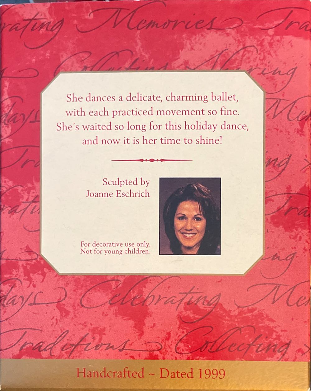 Dance For The Season  - Ballet (Ballet) ornament collectible [Barcode 015012519990] - Main Image 2