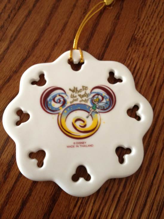 WDW Ceramic Disc 2005 - Disney Park Ornaments (Disney Park Ornaments) ornament collectible - Main Image 2