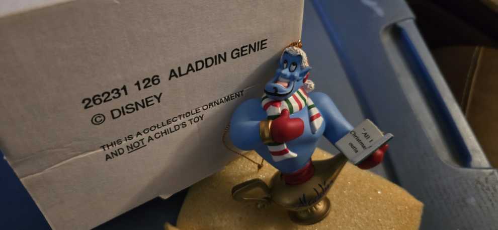 Aladdin Genie - Grolier (Grolier) ornament collectible - Main Image 3