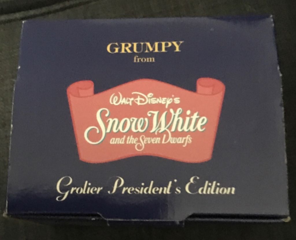 Grumpy - Disney Snow White and the Seven Dwarfs (President’s Edition) ornament collectible - Main Image 2