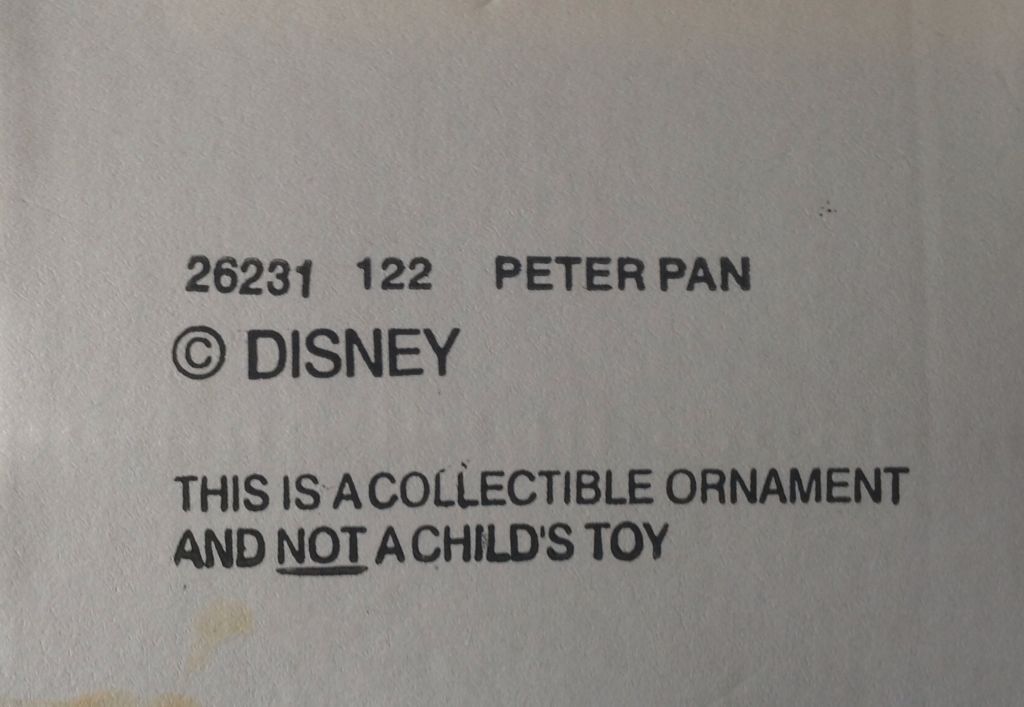 Peter Pan - 26231-122 (Disney Peter Pan) ornament collectible - Main Image 2