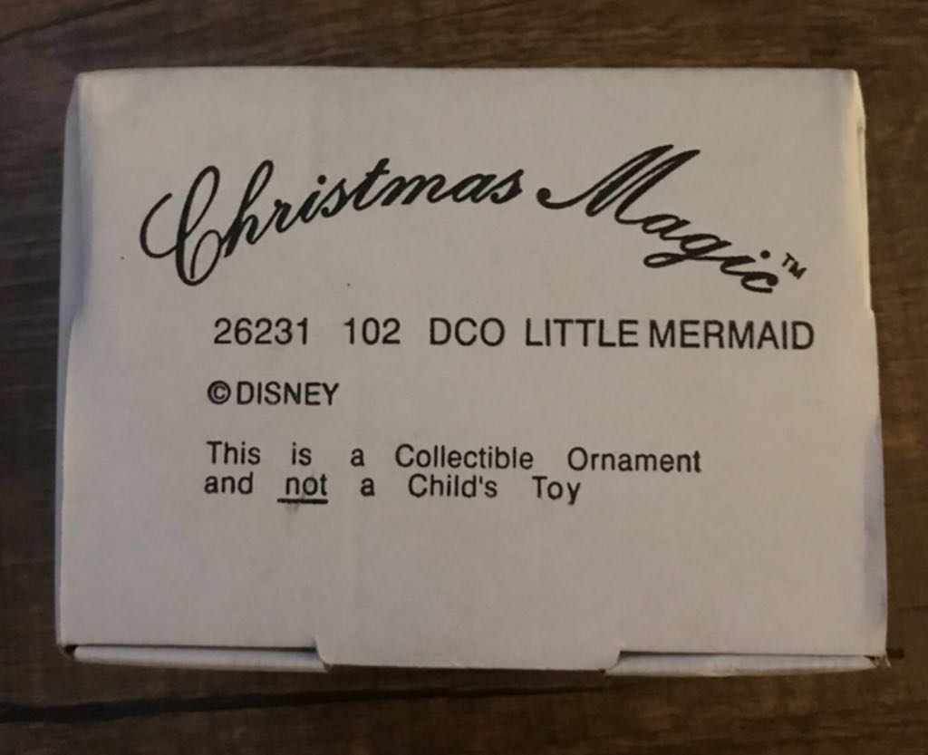 Ariel, The Little Mermaid - Disney Christmas Magic (Disney’s The Little Mermaid) ornament collectible - Main Image 2