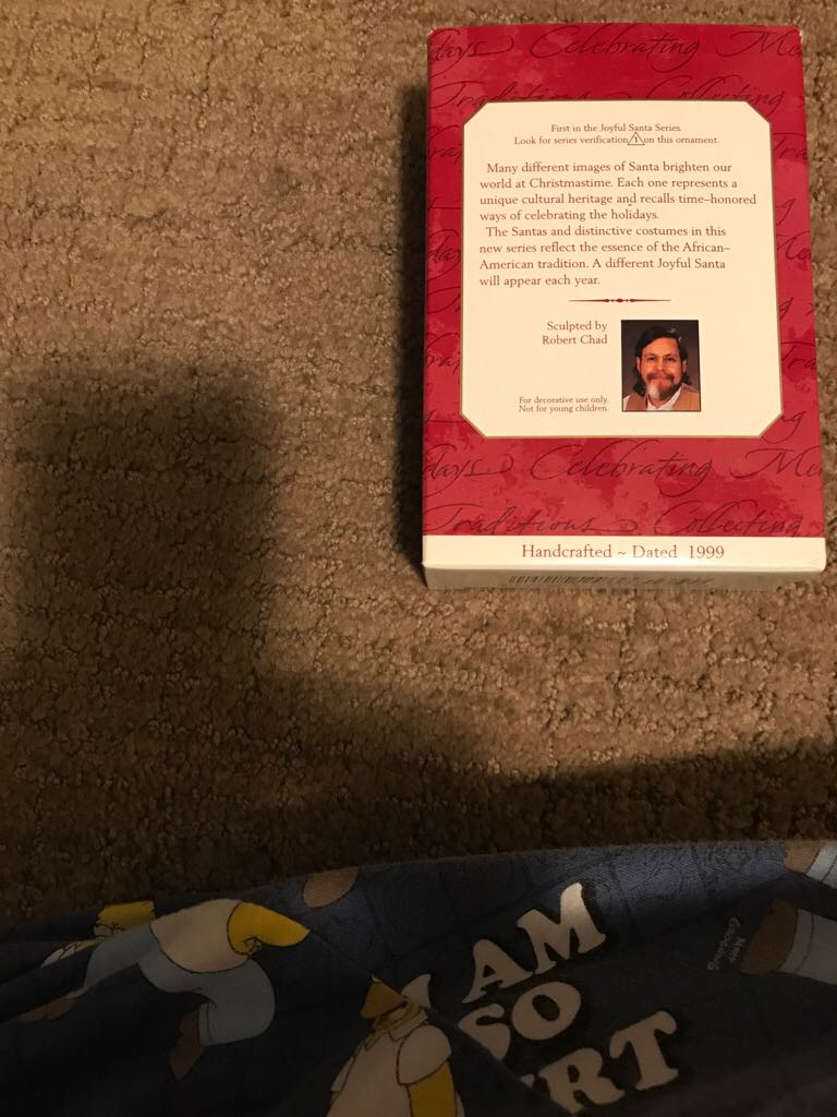 Joyful Santa - 01 - Joyful Santa (Santa) ornament collectible [Barcode 015012524338] - Main Image 2