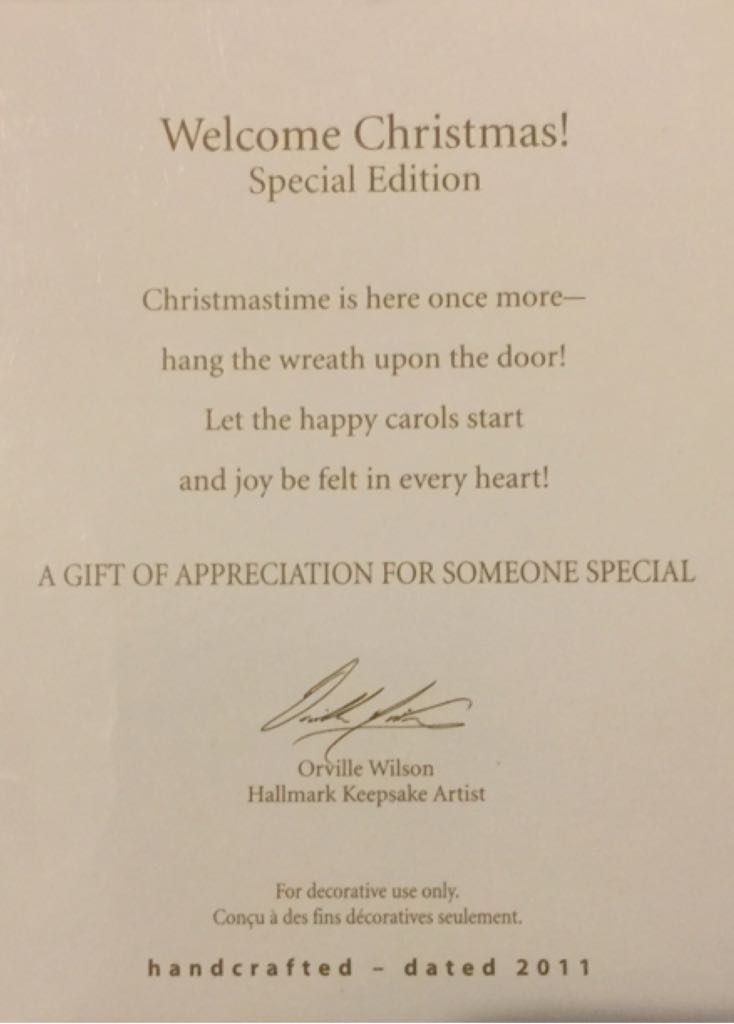 Welcome Christmas! Special Edition VIP Gift Repaint - KOC Member Exclusive (Repaint) ornament collectible - Main Image 2