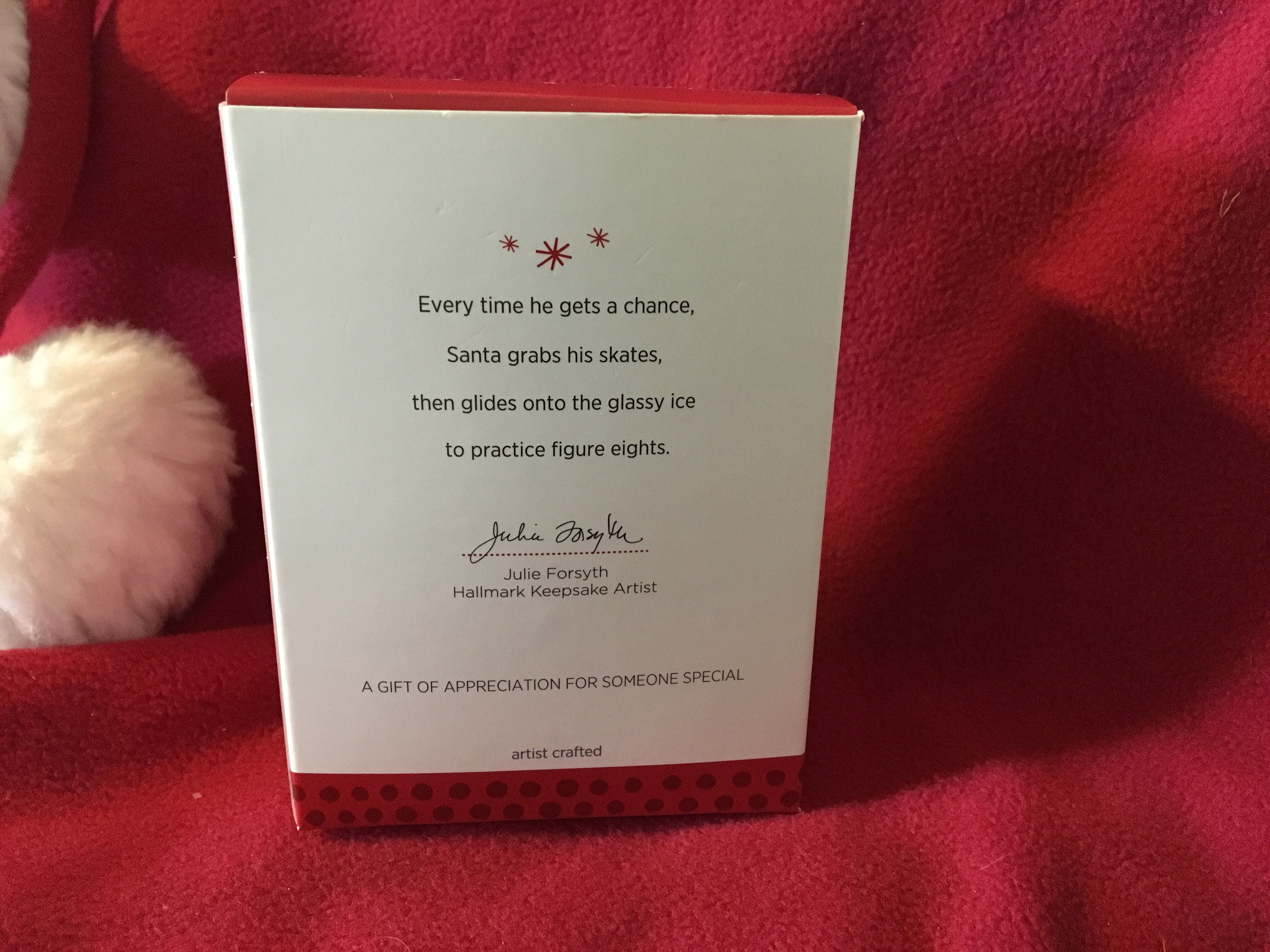 Skating Santa - VIP Club Exclusive (VIP Club Exclusive) ornament collectible - Main Image 2