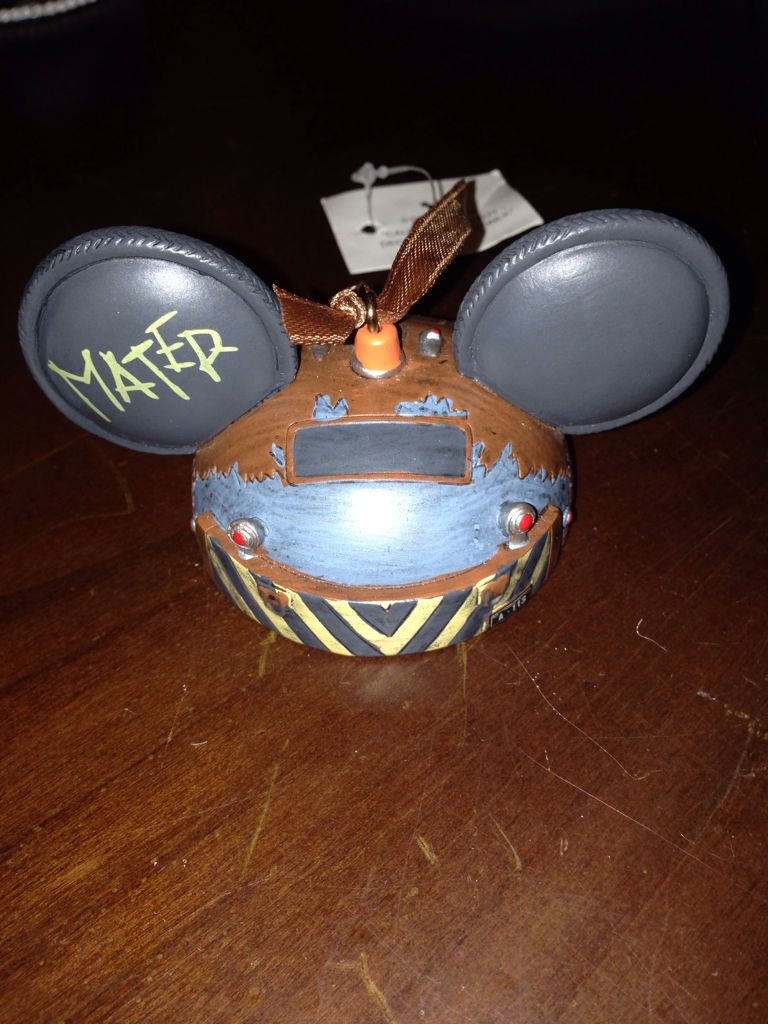 Mater Ear Hat Ornament Disney - Disney Ear Hat ornament collectible - Main Image 2