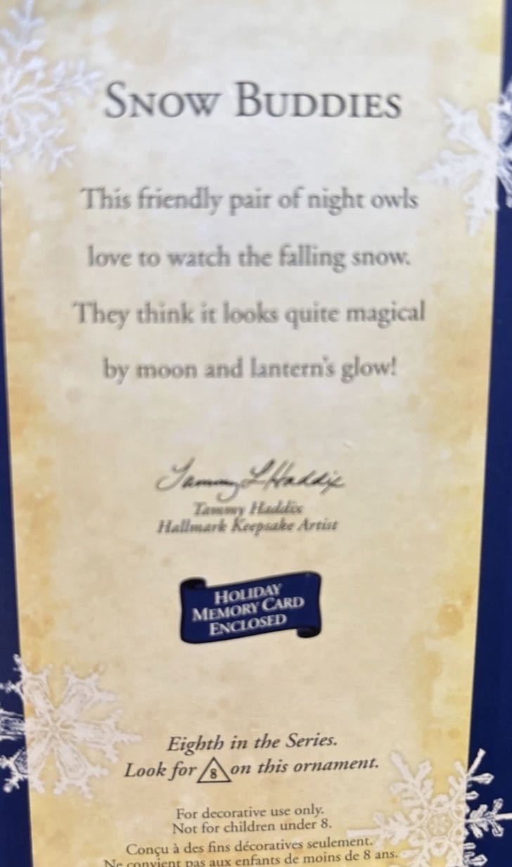 Snow Buddies  8th - Snow Buddies ornament collectible - Main Image 2