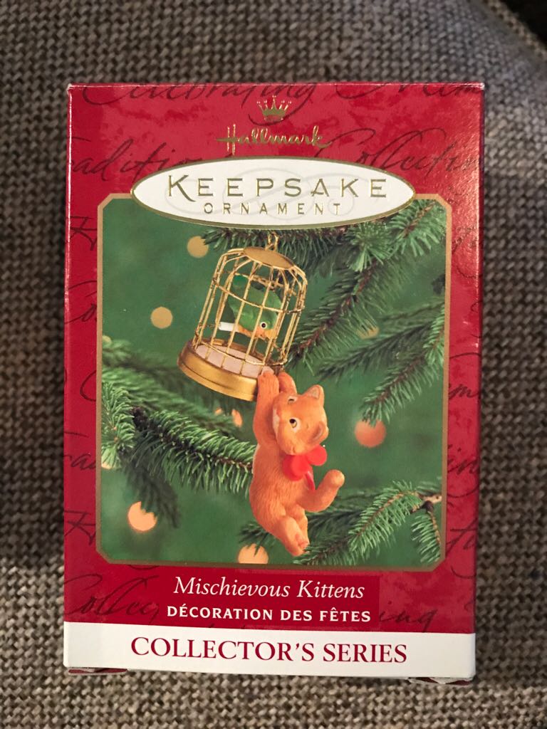 Mischievous Kittens  #2 - 2nd (Collector’s Series) ornament collectible - Main Image 2