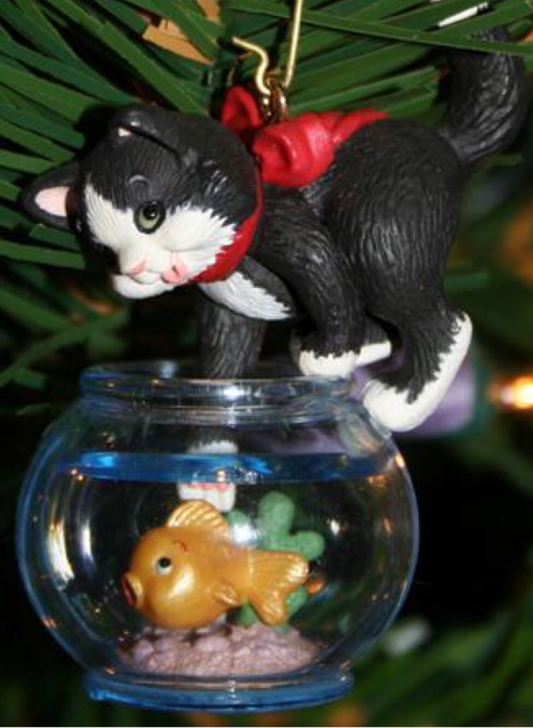 Mischievous Kittens  #1 - Mischievous Kittens Series (Cat) ornament collectible - Main Image 2