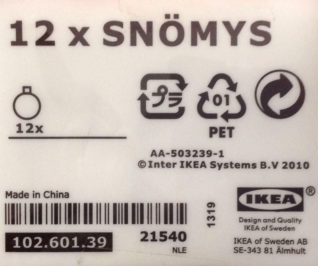 Ikea Balls  ornament collectible - Main Image 2