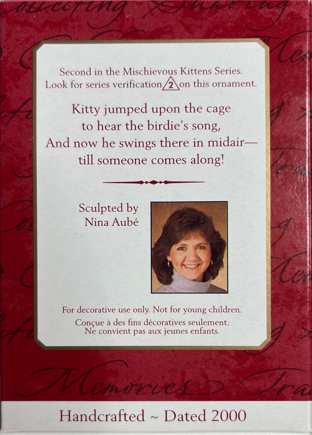 Mischievous Kittens - 2nd - Mischievous Kittens (Kittens) ornament collectible [Barcode 015012528947] - Main Image 2