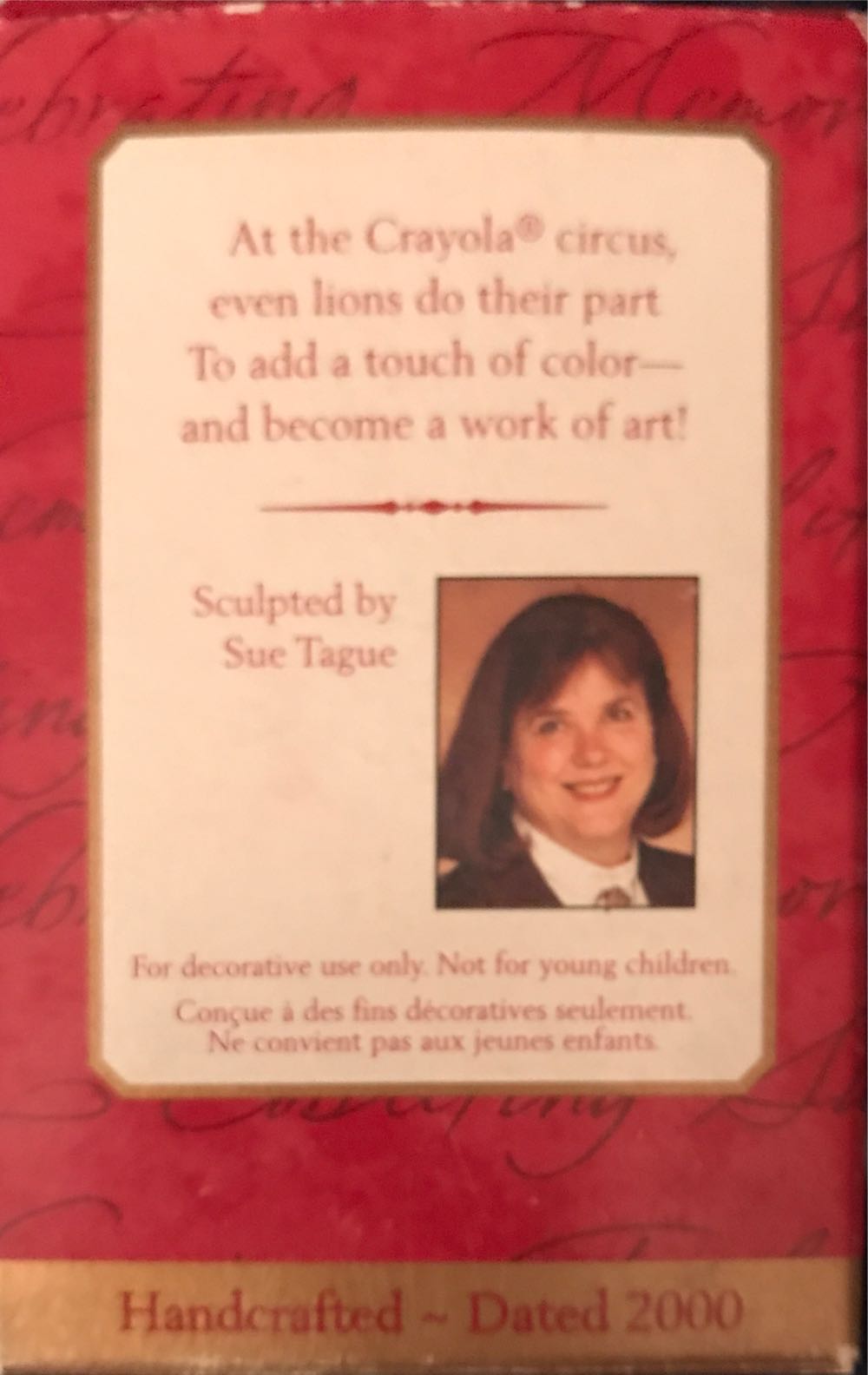 King Of The Ring - Crayola Crayon (Crayola Crayon) ornament collectible [Barcode 015012529289] - Main Image 3