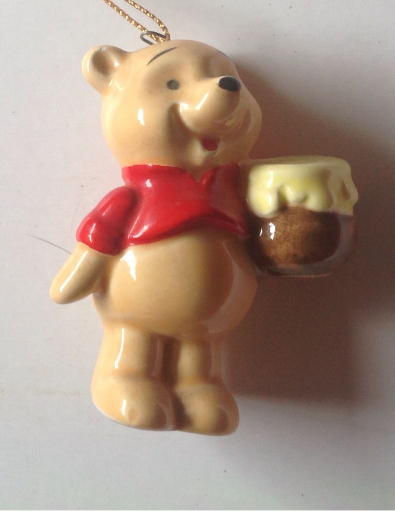 Winnie the Pooh With Honey Pot  ornament collectible - Main Image 1